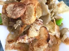 土豆炒栳栳-天天向上素食餐厅(五台山店)