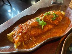 蓝凤凰酸辣蟹肉蛋卷-花马天堂云南餐厅 Lost Heaven(外滩店)