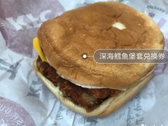 深海鳕鱼堡套兑换券-肯德基(杭州和平饭店)