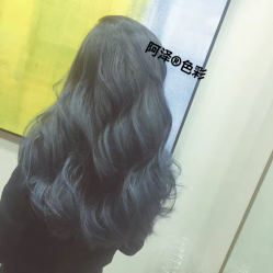 亚麻青灰➕造型 阿泽色彩-意念造型