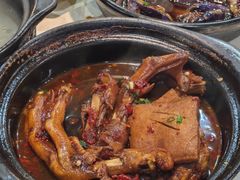 红烧鸭脚香干煲-阿龙酒煲(海宁新苑路店)