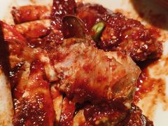 -草家酱蟹炭火烤肉店(珲春南路一店)