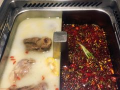 菌菇三鲜和金砖锅-海底捞火锅(九霄梦天地店)