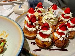 草莓忌廉华夫饼-BE BRIGHT KITCHEN(正佳广场店)
