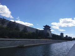 -城墙带状公园-大同古城墙广场停车场
