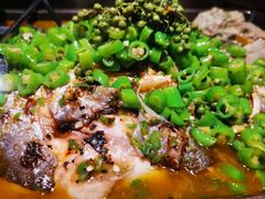 鲜青椒烤鱼-探鱼·鲜青椒爽麻烤鱼(银泰城店)