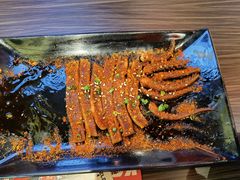 招牌原烤整只大鱿鱼-仙隐小鹿中华料理(南宁万象城店)