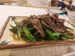 芥兰炒牛肉-迈姨·潮州菜(麓湖公园店)