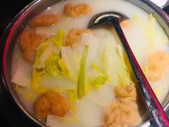 上汤娃娃菜丸子-旺顺阁鱼头泡饼(常营店)