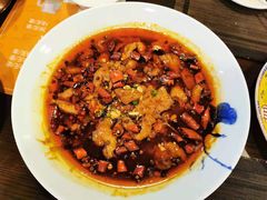 水煮肉片-七菜馆·东北菜·蒸饺(文体路店)