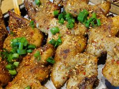 烤鱿鱼板-聚点串吧·北京烧烤(赵登禹路店)