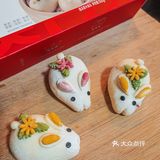 吃着兔年生肖年馍🐰年味更浓了[调皮]