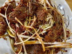 干辣椒炒牛肉-故乡家韩国料理(丹东街店)