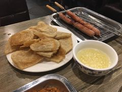 炸灌肠-玫瑰红烤羊排(北新桥三条店)