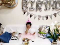 森系简约款蛋糕-艾加柒克蛋糕茶歇甜品台(春熙路店)