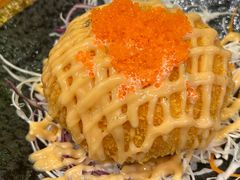 蟹籽熔岩土豆沙拉-鸟鹏烧鸟居酒屋(仁恒梦中心店)