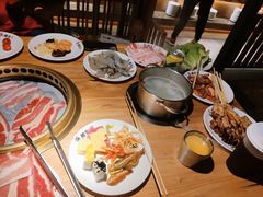 -韩京炭火烤肉自助料理(柯桥万达店)