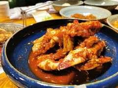 -草家酱蟹炭火烤肉店(珲春南路一店)