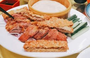 Peking-style Crispy Duck with Sweet Soy Sauce