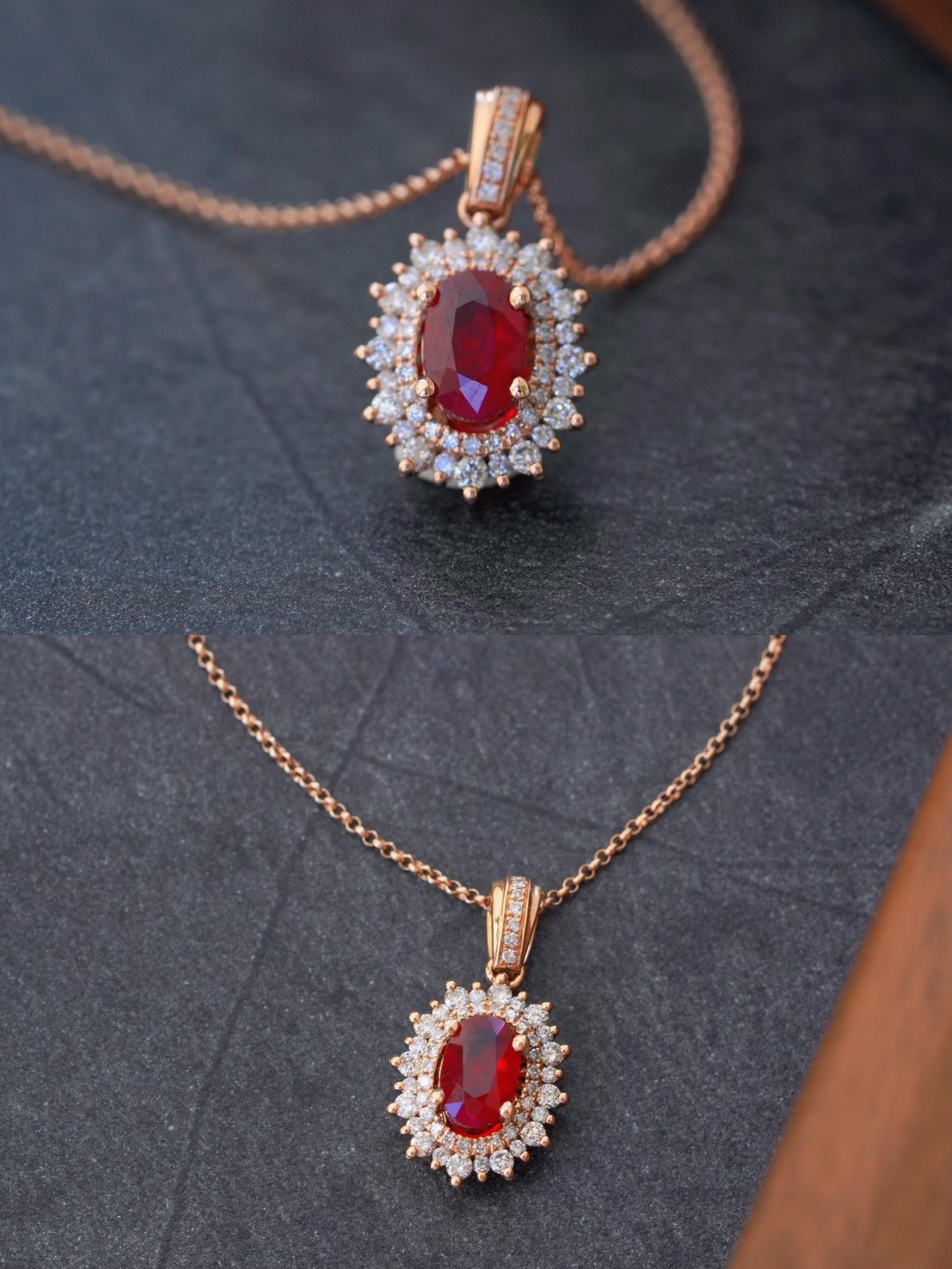 红宝石项链