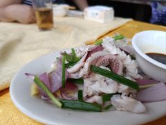 白灼鲜鱿-羊桥饭店(江门紫沙路店)