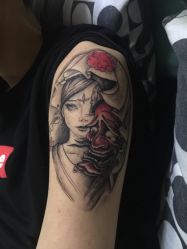 -V一刺青·纹身   穿孔    清洗