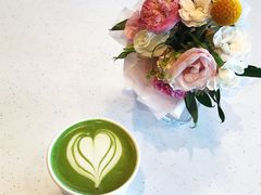 抹茶拿铁-dotcom coffee古点咖啡(致真大厦店)