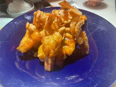 梨球果仁虾-小吊梨汤·北京菜·烤鸭(双井乐成中心店)