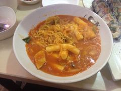 奶酪拉面炒年糕-郑阿姨的家·이모네·韩料&烤肉(武川路店)