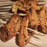 口岸附近，来一场烧烤与欧洲杯[啤酒]的聚会