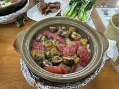 黄鳝腊味煲仔饭鲍鱼-崖口煲仔饭
