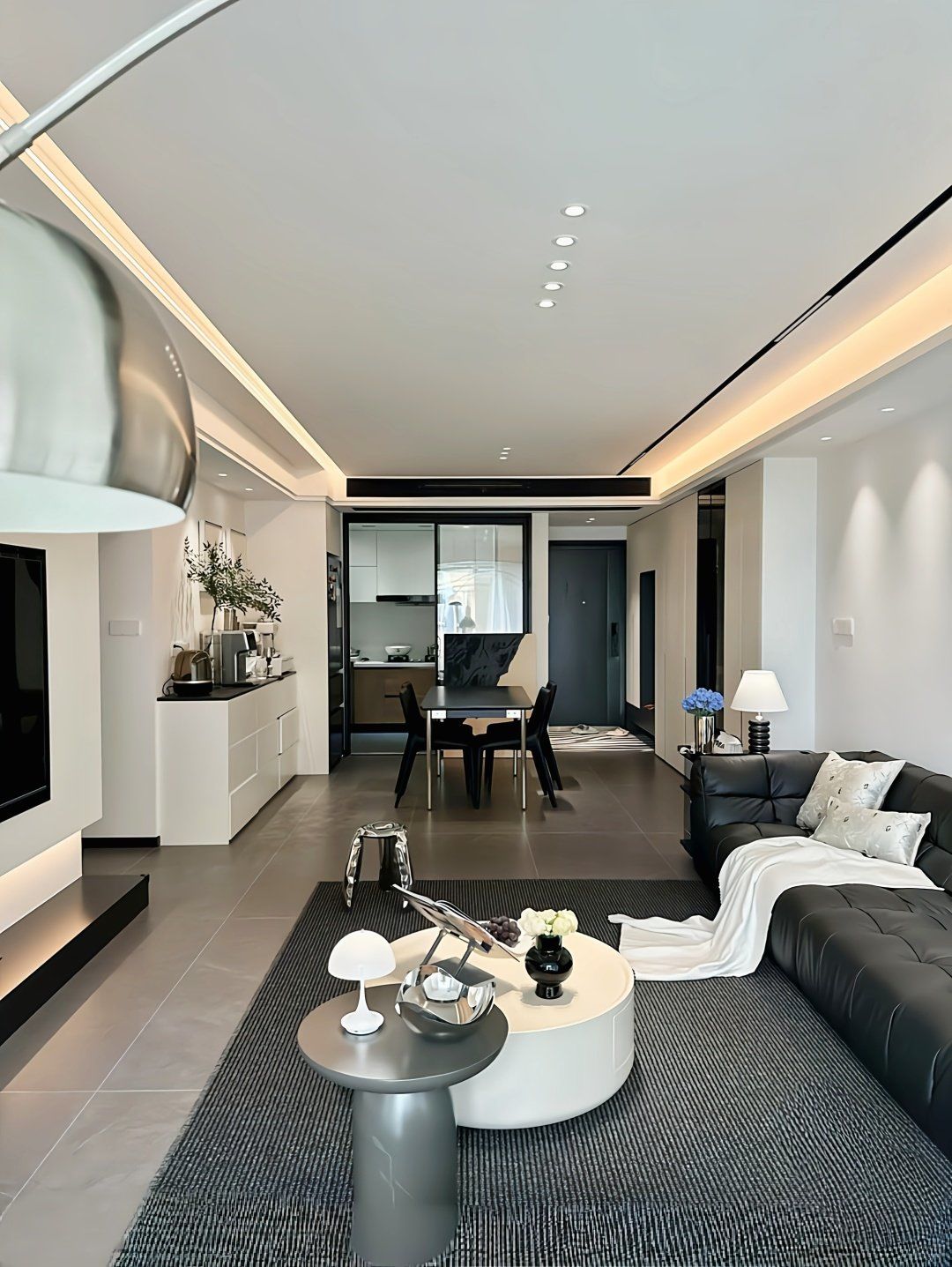 🌻这是一套现代简约风格的装修案例.