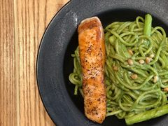 烤三文鱼罗勒意面-Bco豆库(星耀天地店)