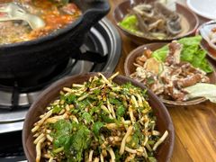 凉拌折耳根-笔记安顺夺夺粉火锅