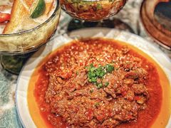 蒜香牛肉-浩海火烧云傣家菜(京广店)