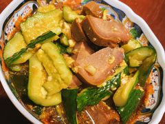 黄瓜拌牛舌-翔峰炭火鳗鱼(悦泰街里公寓店)