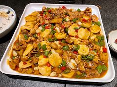 年糕芦花鸡-丝路金桃·新疆菜(徐汇店)