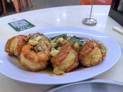 酱油王干煎生虾-新峰肉骨茶