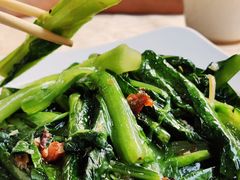 鲮鱼炒油麦菜-老字号蛇口德记烧腊饭店·海鲜加工