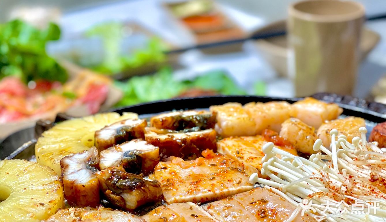 来点烤肉快乐加倍～