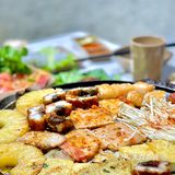 来点烤肉快乐加倍～