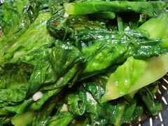 豆豉鲮鱼炒油麦菜-你鲟欢·香茅柠檬鱼(金沙店)