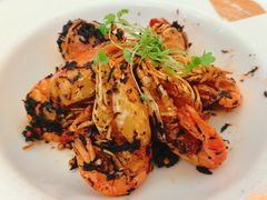 青柠胡味油爆虾-桂满陇·手作小笼包&江南叫花鸡(中山公园店)