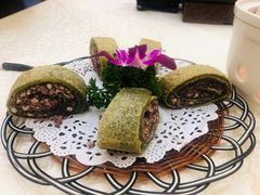 绿茶红豆薄撑-顺德人家食府(黄金广场店)