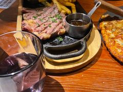 澳洲谷饲黑安格斯西冷牛排-澳骄 Aussie Kitchen·手工披萨·西餐(国大店)