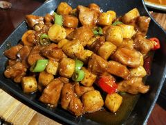 -东来菜馆•手抓海鲜家常菜•海鲜锅贴(鸽子窝店)