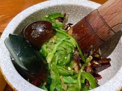 皮蛋青椒擂茄子-炊烟小炒黄牛肉(东庆街店)