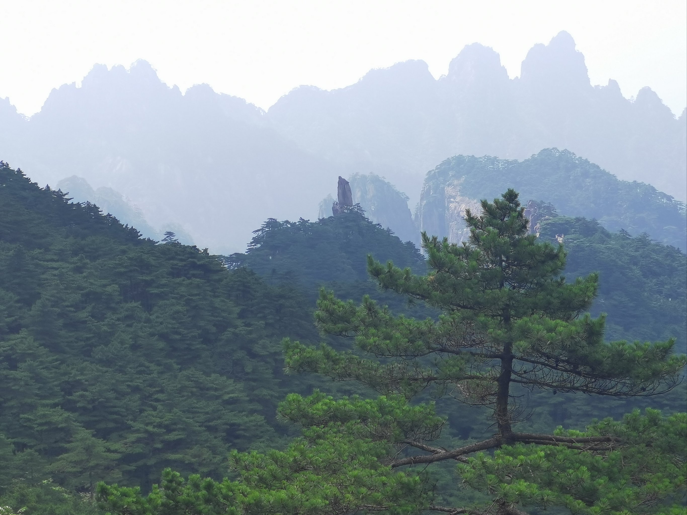 天柱山仙桃石图片