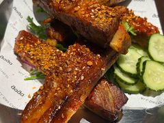 低温慢烤BBQ酱猪肋排-gaga(北京新中关购物中心店)