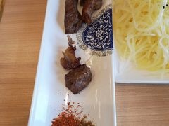 海拉尔南屯牛里脊大串（爆汁）-阿九笨鸡蛋手擀面(总店)